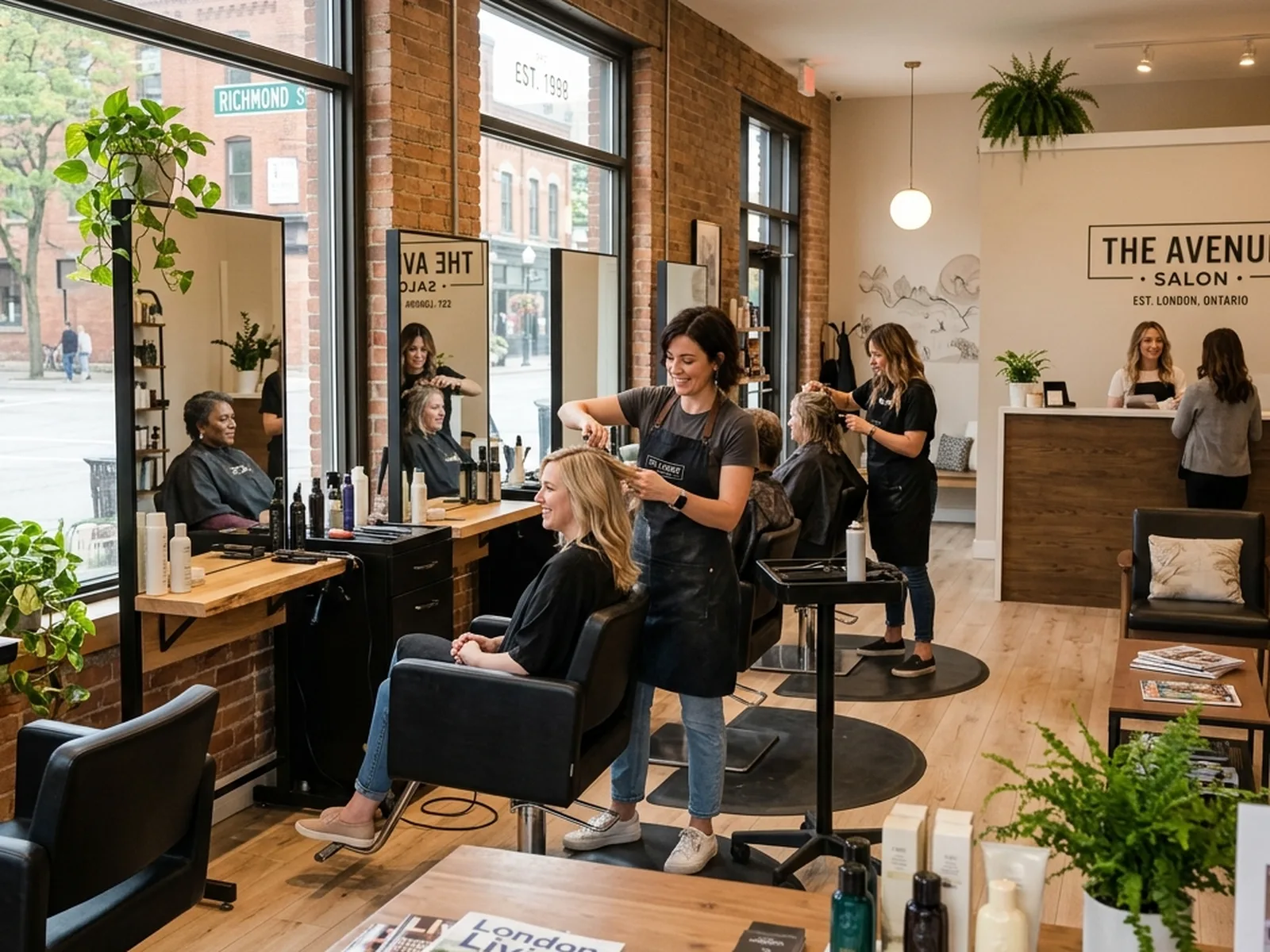 Salon and beauty services in London, Ontario