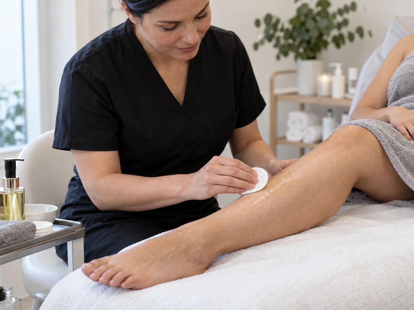 How to Get Wax Off Skin Safely After Hair Removal article illustration